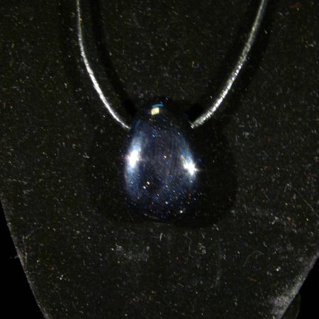 Медальон - Слънчев Камък Индиго