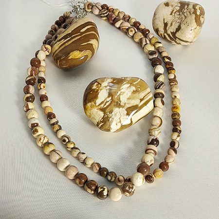 Колие Яспис- Зебра